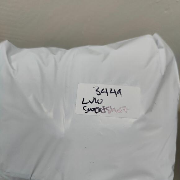 Lululemon Mula Bundle Wrap Sweatshirt Womens Small Righteous Stripe Silver Spoon - Picture 7 of 7